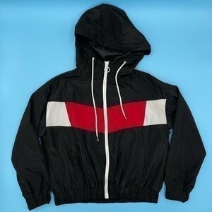 VINTAGE 90’s OUTER Edge Zip-UP Windbreaker Hooded